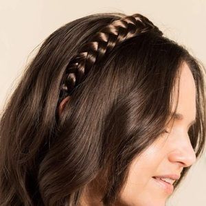 Madison Braids Brunette Braided Headband